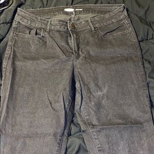 Black Old Navy super skinny jeans